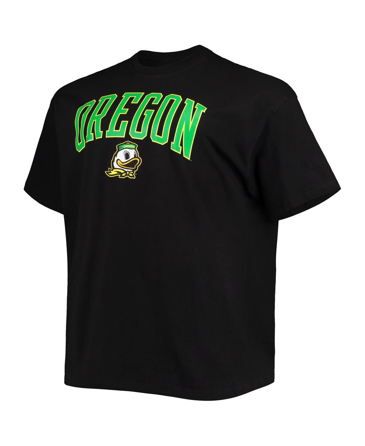 Shop Champion Men's  Black Oregon Ducks Big And Tall Arch Over Wordmark T-shirt