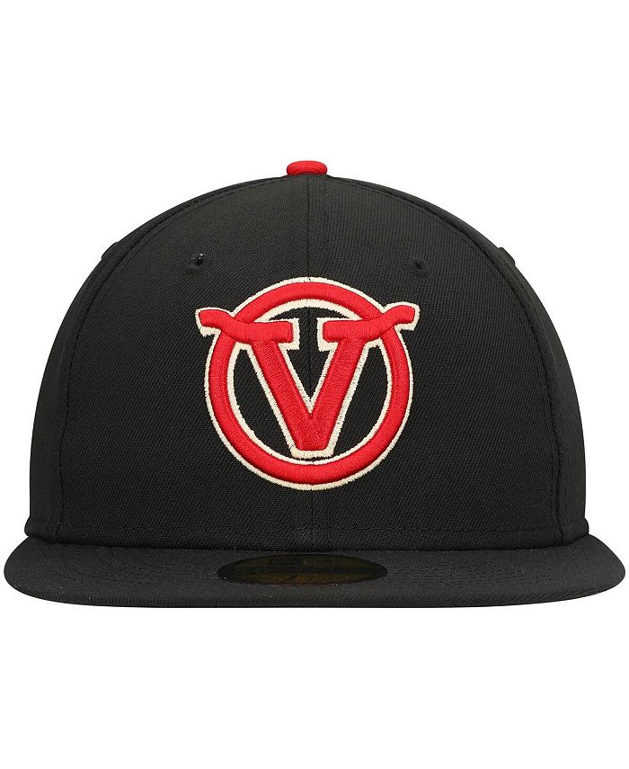 New Era Men's Black Visalia Rawhide Authentic Collection Team Home