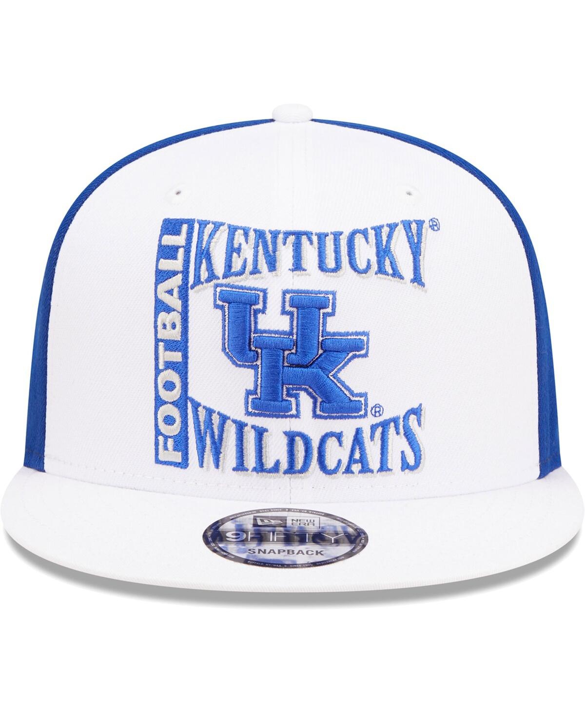 Men's New Era Blue Kentucky Wildcats Retro Sport 9FIFTY Snapback Hat - Blue