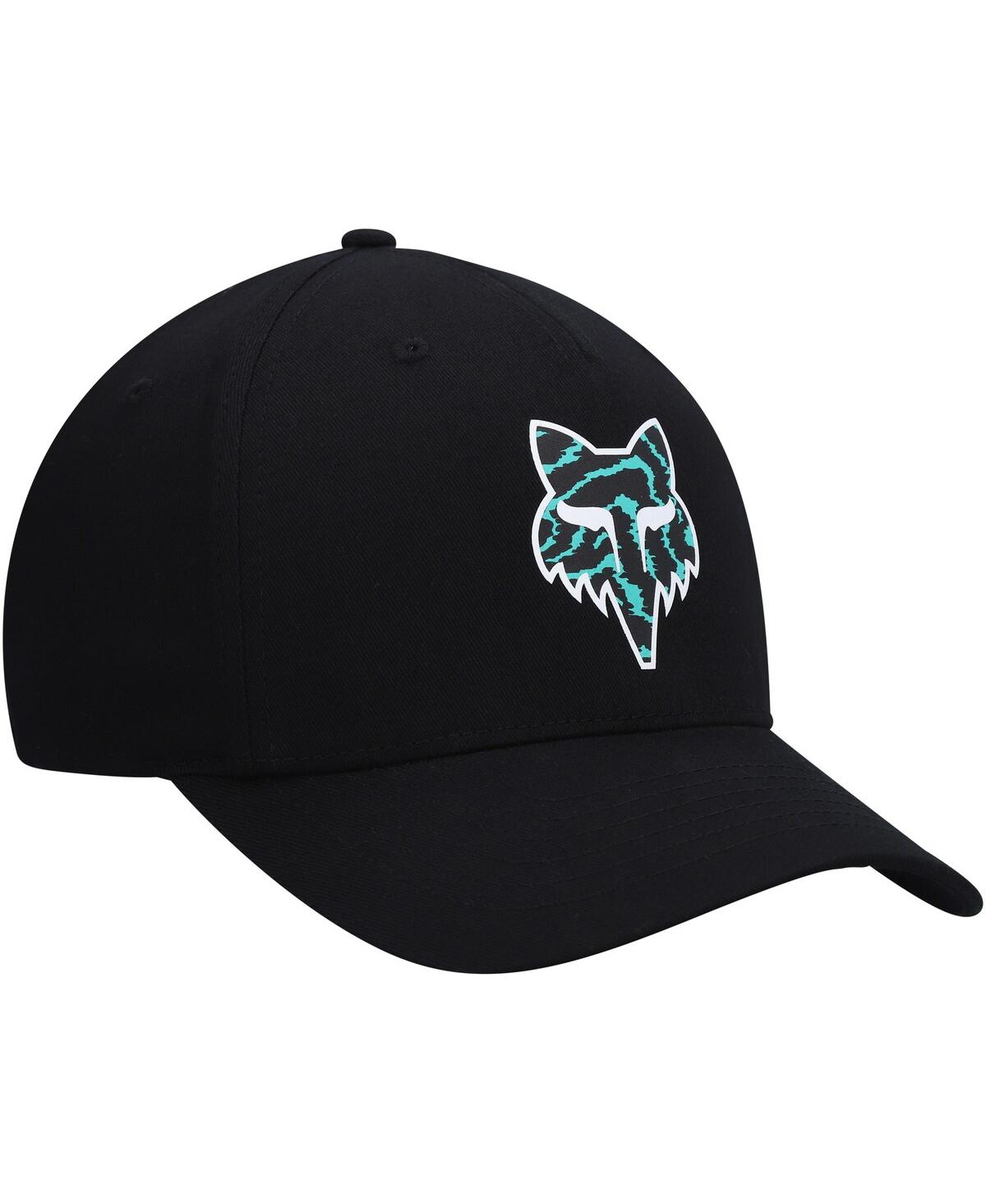 Shop Fox Men's  Black Nuklr Flex Hat