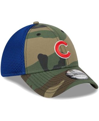 Men's Camo Chicago Cubs Team Neo 39THIRTY Flex Hat