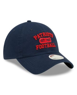 Women's Navy New England Patriots Formed 9TWENTY Adjustable Hat