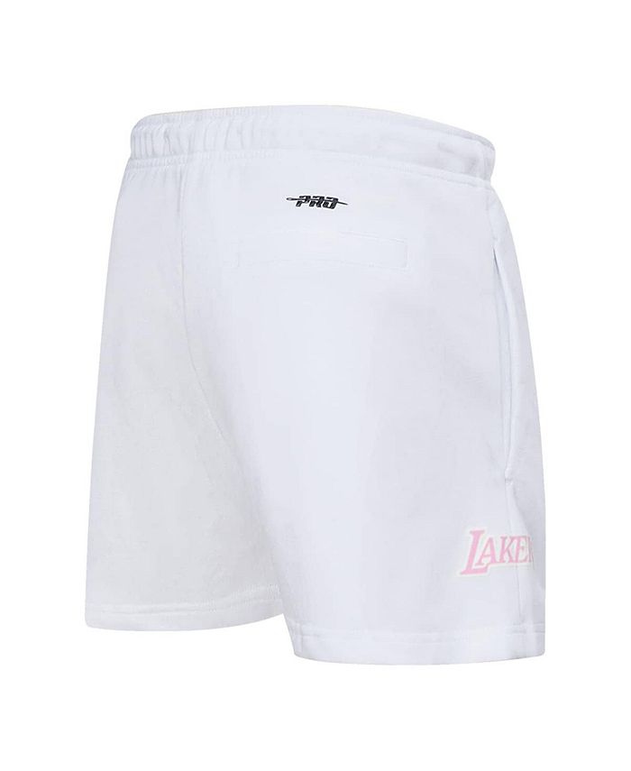 Men's Pro Standard Black Los Angeles Lakers Washed Neon Shorts