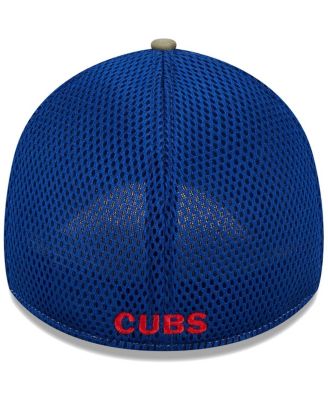Men's Camo Chicago Cubs Team Neo 39THIRTY Flex Hat