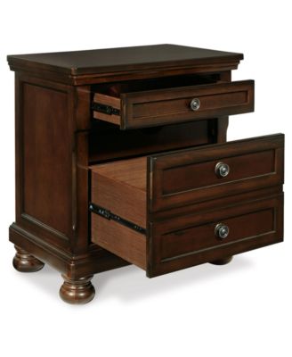 29.88" Wood Nightstand
