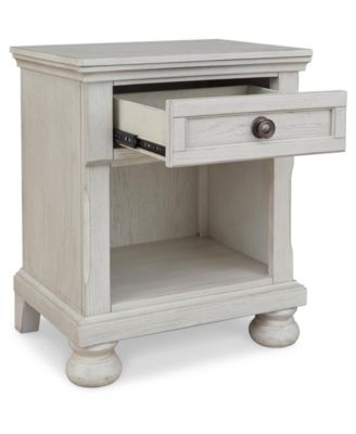 26.63" Wood Nightstand