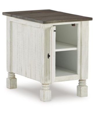 23" Wood Chairside End Table