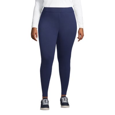 Plus Size High Rise Serious Sweats Fleece Lined Pocket Leggings