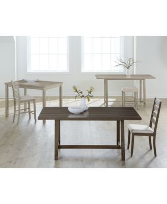 Macy's Max Meadows Laminate Dining Collection In Light Brown