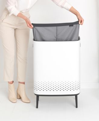Bo Laundry Hamper Hi, 2 x 11.9 Gallon, 2 x 45 Liter