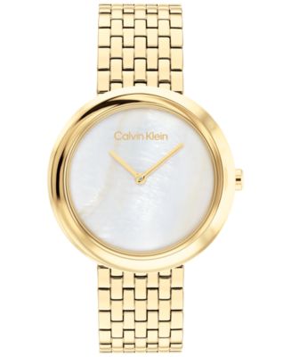 Women\'s Gold Plated 2H Quartz Watch Stainless Steel Bracelet Water Resistant Amazon.com: Coach Elliot Women main image 2