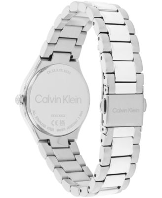 Women's 2H Quartz Silver-Tone Stainless Steel Bracelet Watch 30mm