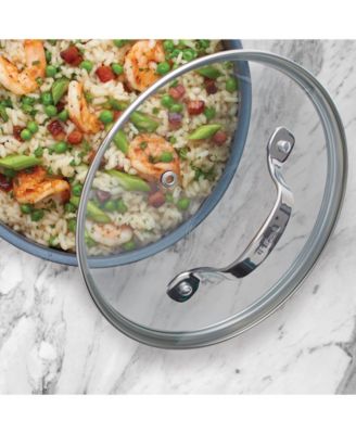 Platinum Aluminum 12 Piece Nonstick Cookware Set with Induction Base