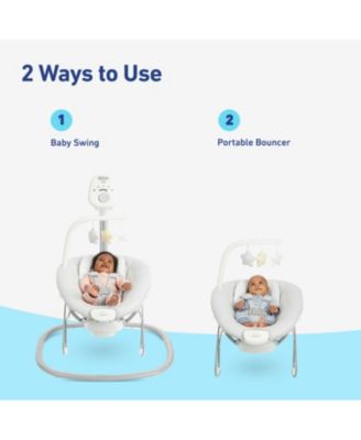 Baby Sway2Me Swing with Portable Bouncer
