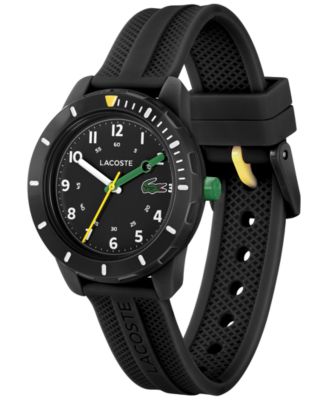 Mini Tennis Black Silicone Strap Watch 34mm