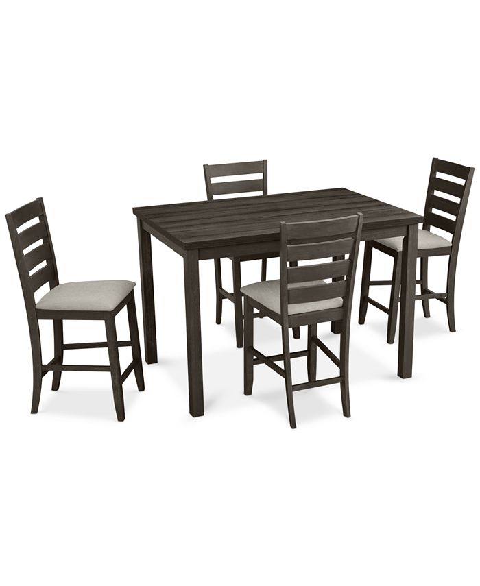 Macy's Max Meadows Laminate 5Pc. Dining Set (Rectangular Gathering