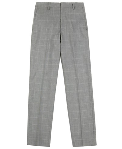 SMART ANKLE PANTS CHECKED (TALL)