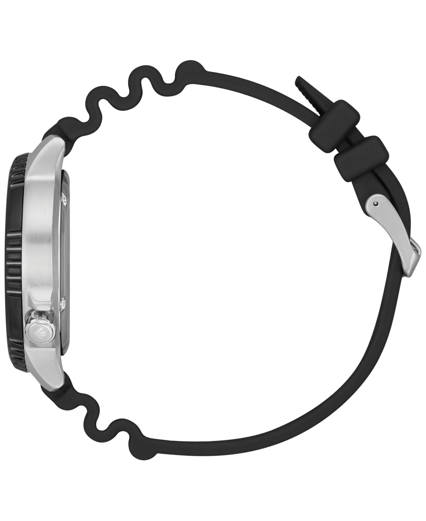 Мужские часы Citizen Eco-Drive Promaster Dive Black Rubber Strap Watch 44mm — фото 2