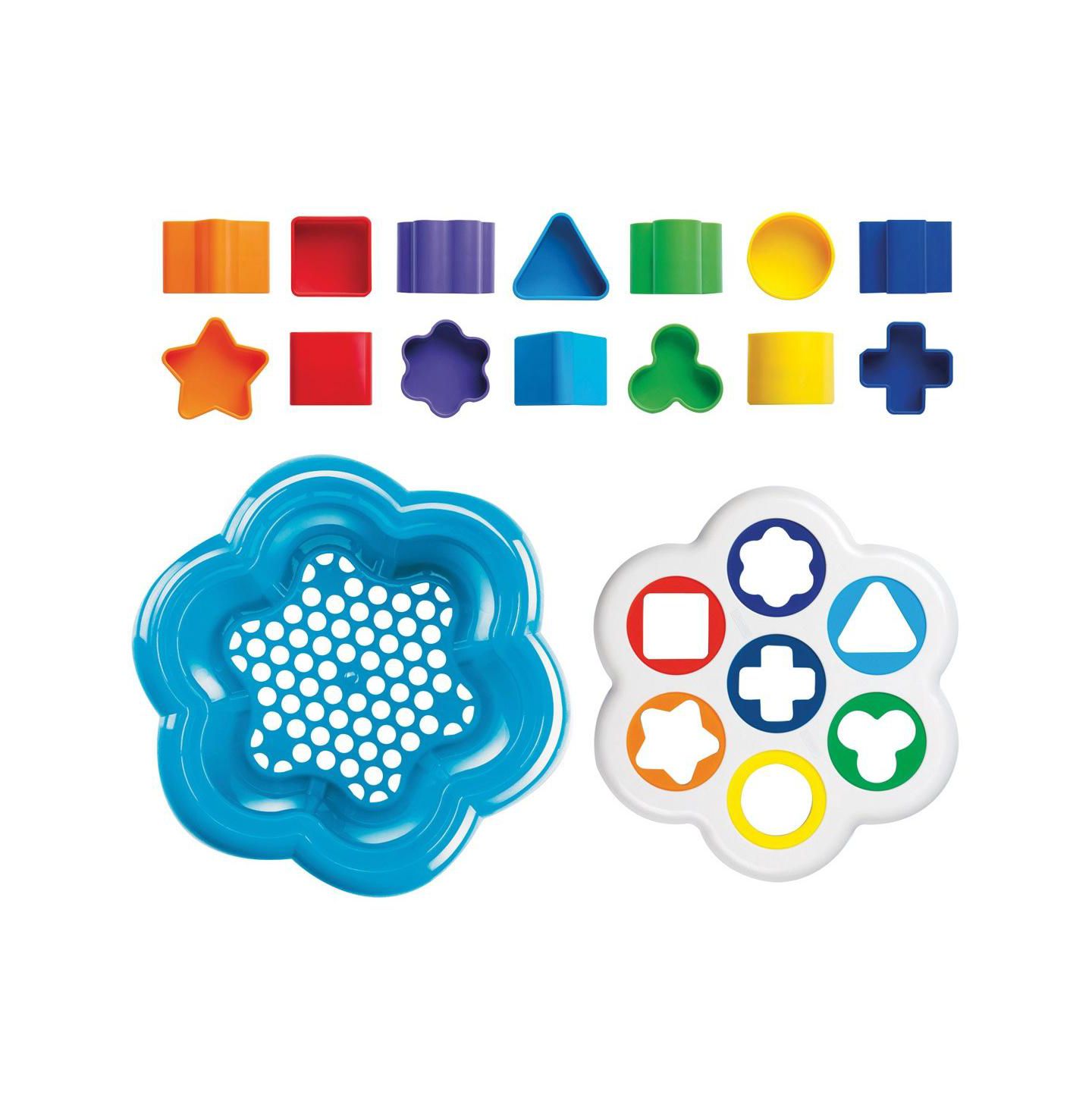 Детские игрушки Quercetti Daisy Shape Sorter - 16 Pieces — фото 2