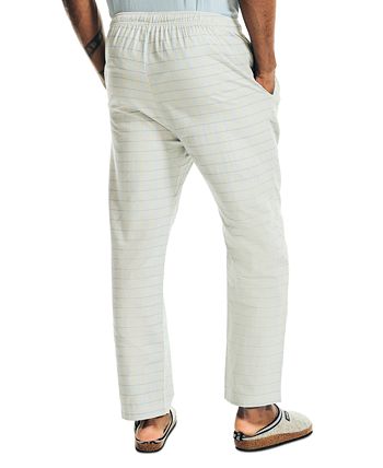 Nautica Men's Windowpane Plaid Cotton Pajama Pants - Macy's