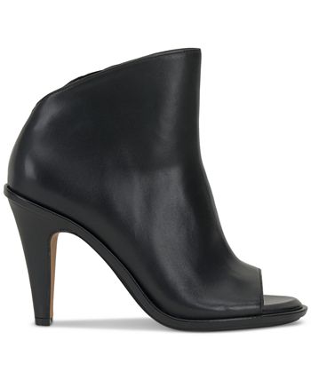 Open toe discount booties macys
