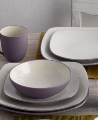 Colorwave Square Salad Plates, Set of 4