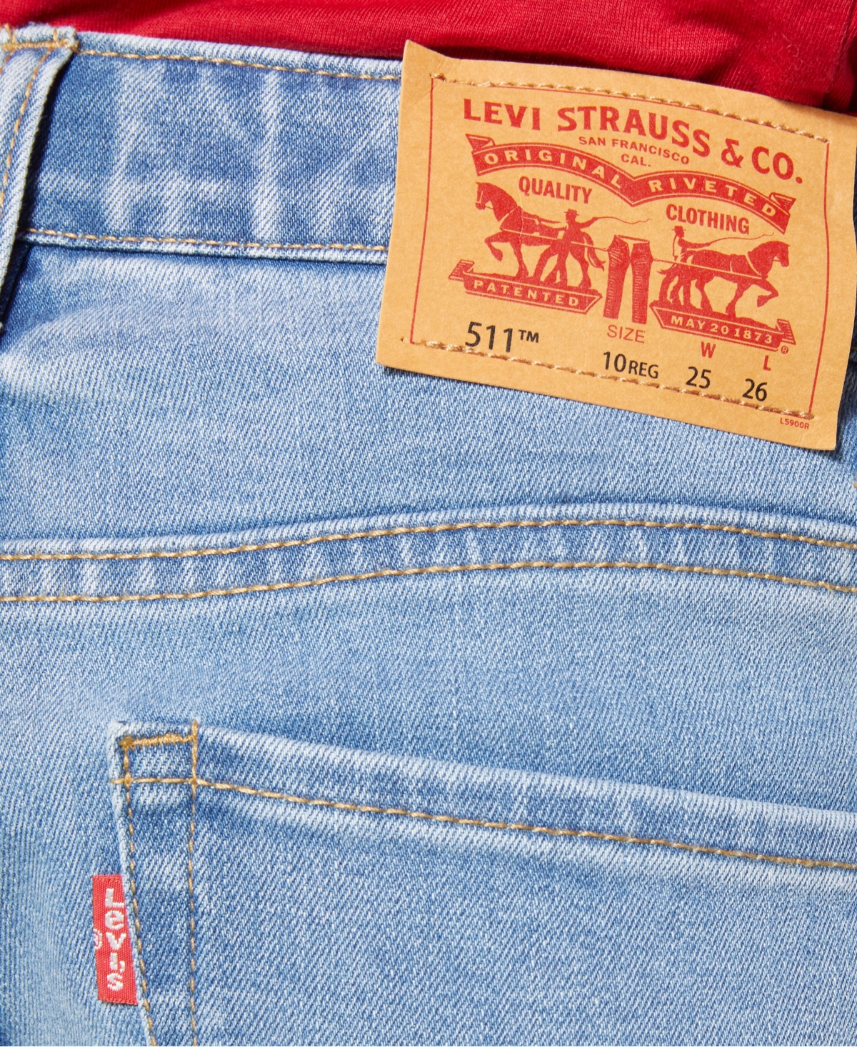 Levi's Big Boys 511 Slim Fit Stretch Performance Jeans