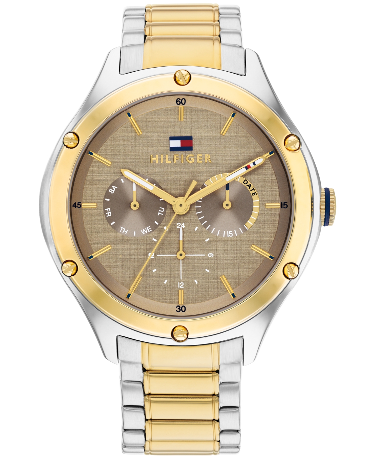 Women's Multifunction Two-Tone Stainless Steel Watch 40mm - Two Tone
