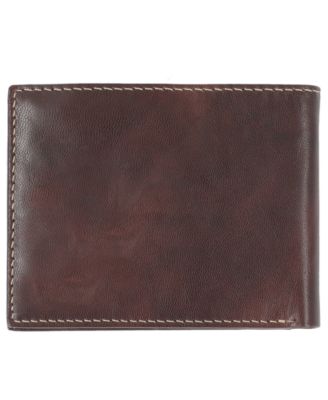 Men's Antique-like RFID Passport Case