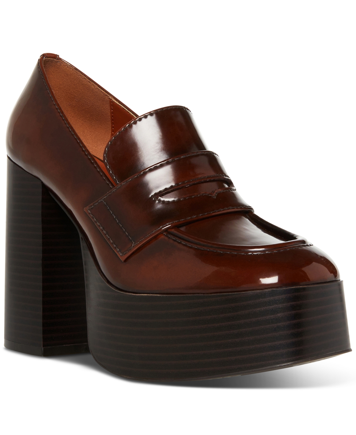 Madden Girl Cherilyn Platform Tailored Loafer Pumps