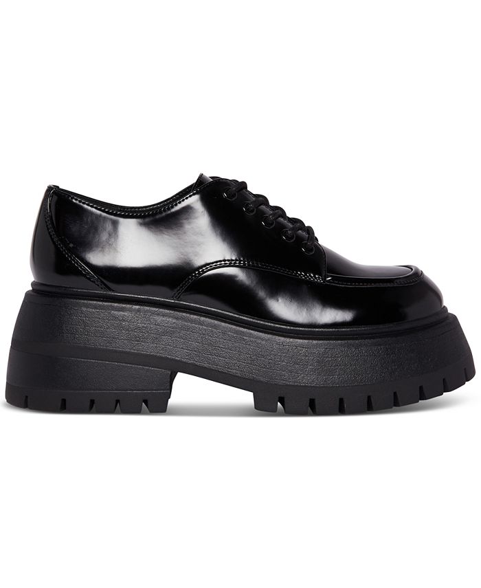 madden girl lace up lug boot