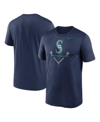 Nike / Youth Boys' Seattle Mariners Blue Authentic Collection Dri-FIT  Legend Long Sleeve T-Shirt