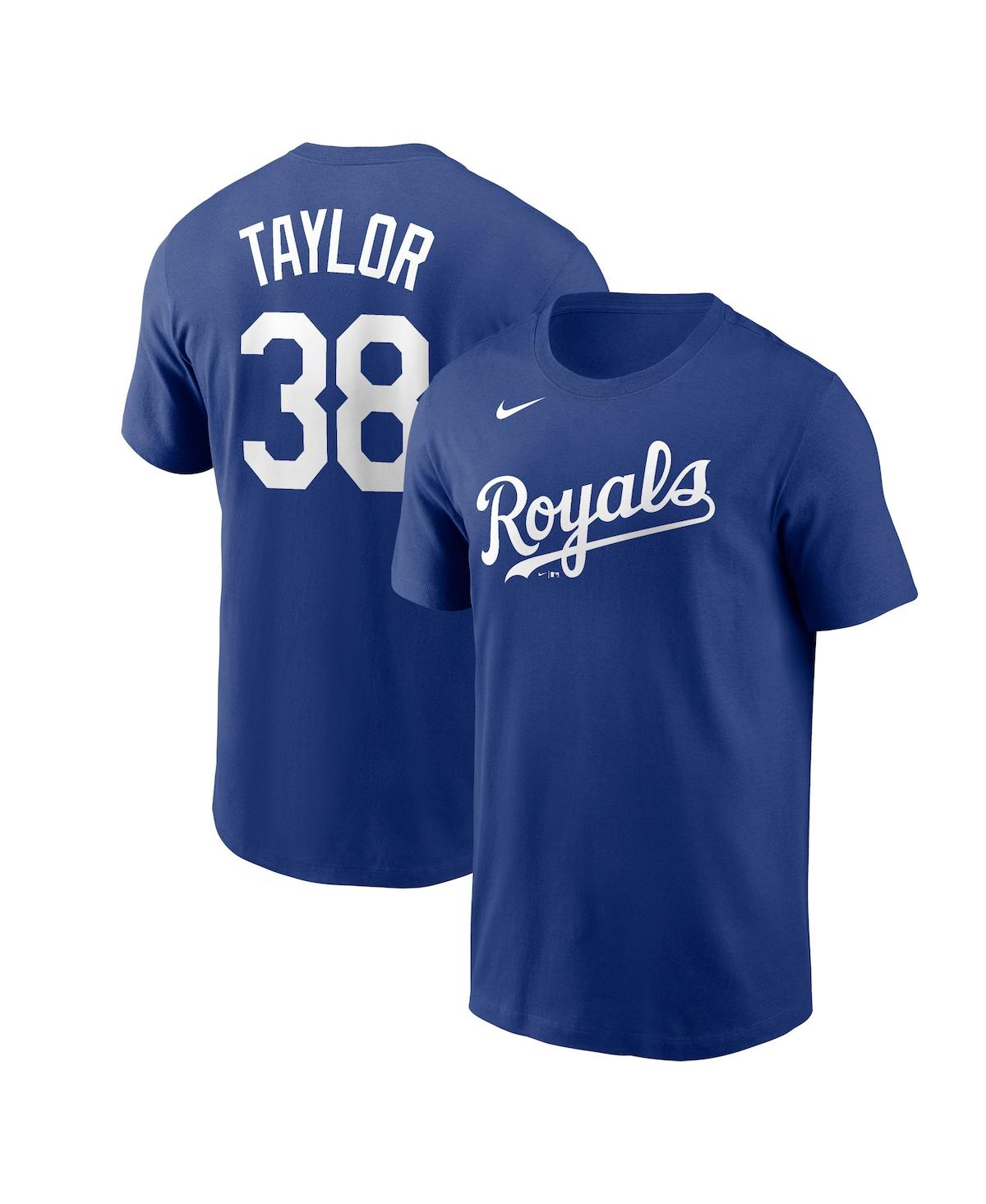 Nike Men's  Josh Taylor Royal Kansas City Royals Name And Number T-shirt In Royal