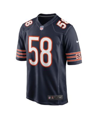 Men's Darnell Wright Navy Chicago Bears 2023 NFL Draft First Round Pick Game Jersey