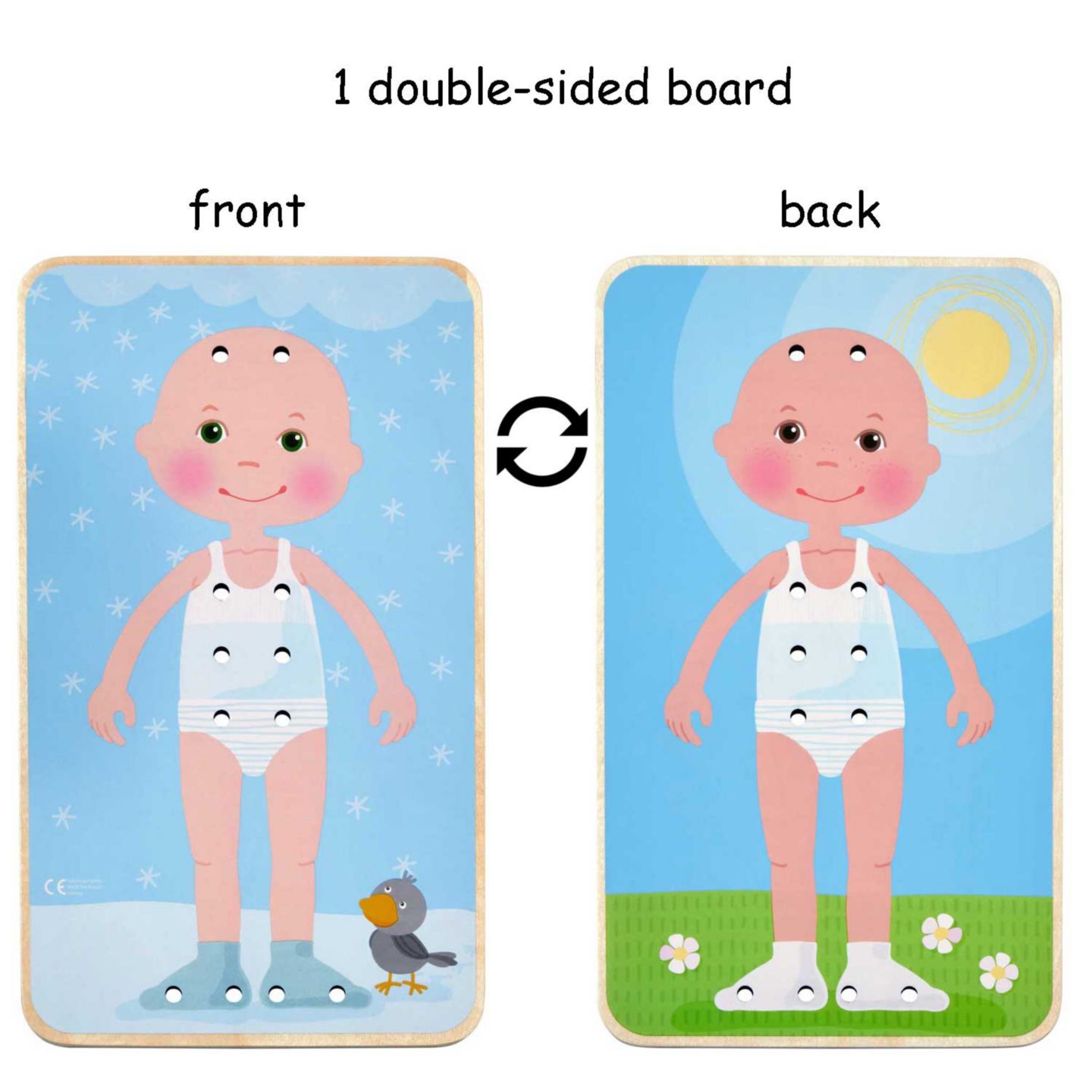 Детские игрушки Haba Dress Me Threading Game, Ages 3+ — фото 8