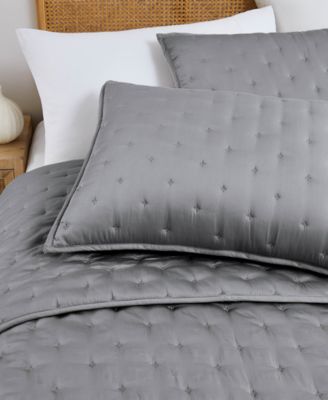 Luxurious 100% Viscose 3-Pc. Quilt Set, Queen