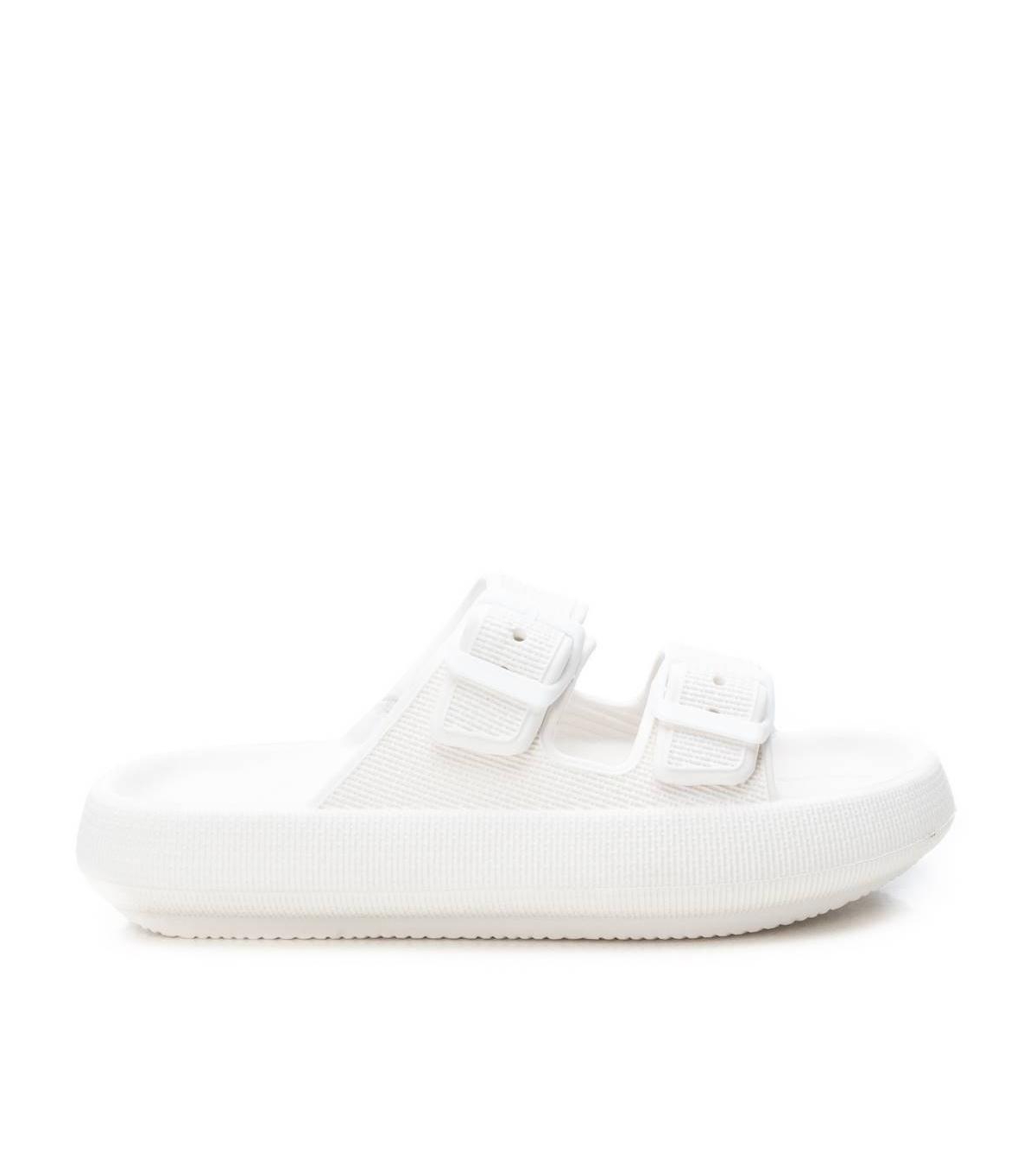 Xti Women's Rubber Flat Sandals By Xti,- White