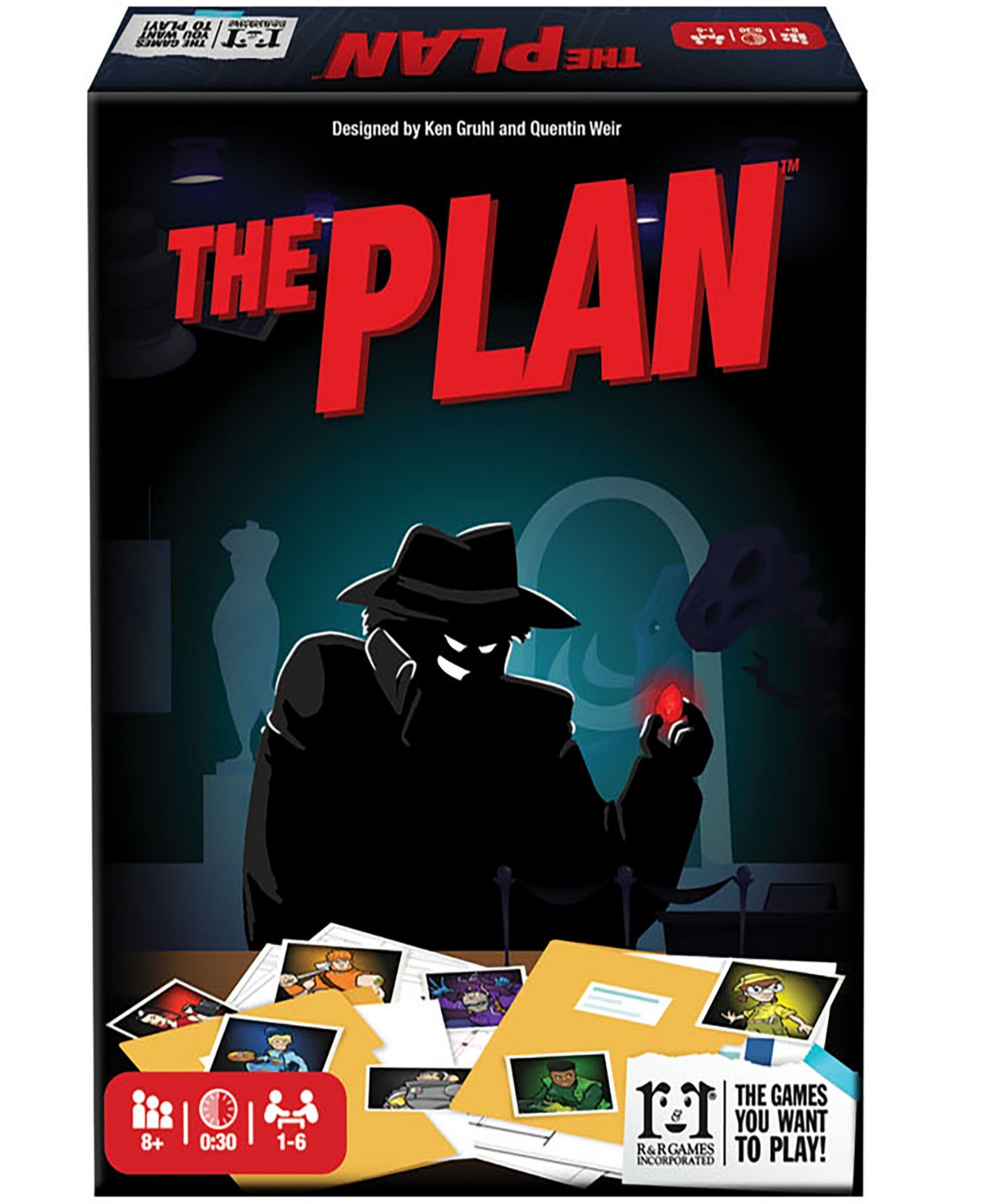 R & R Games Kids' The Plan Family Game In No Color