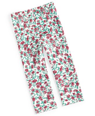 First Impressions - Toddler Girls Roses Leggings