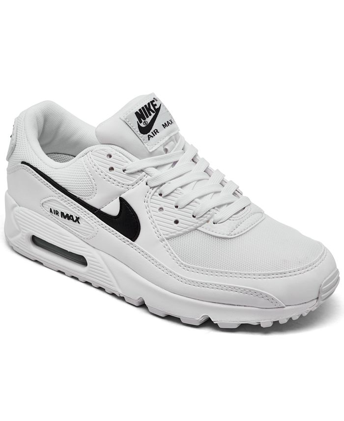 Nike Air Max 90 White/Black/White Women's Shoes, Size: 9.5
