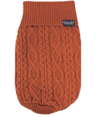 Cable Knit Terracotta Sweater