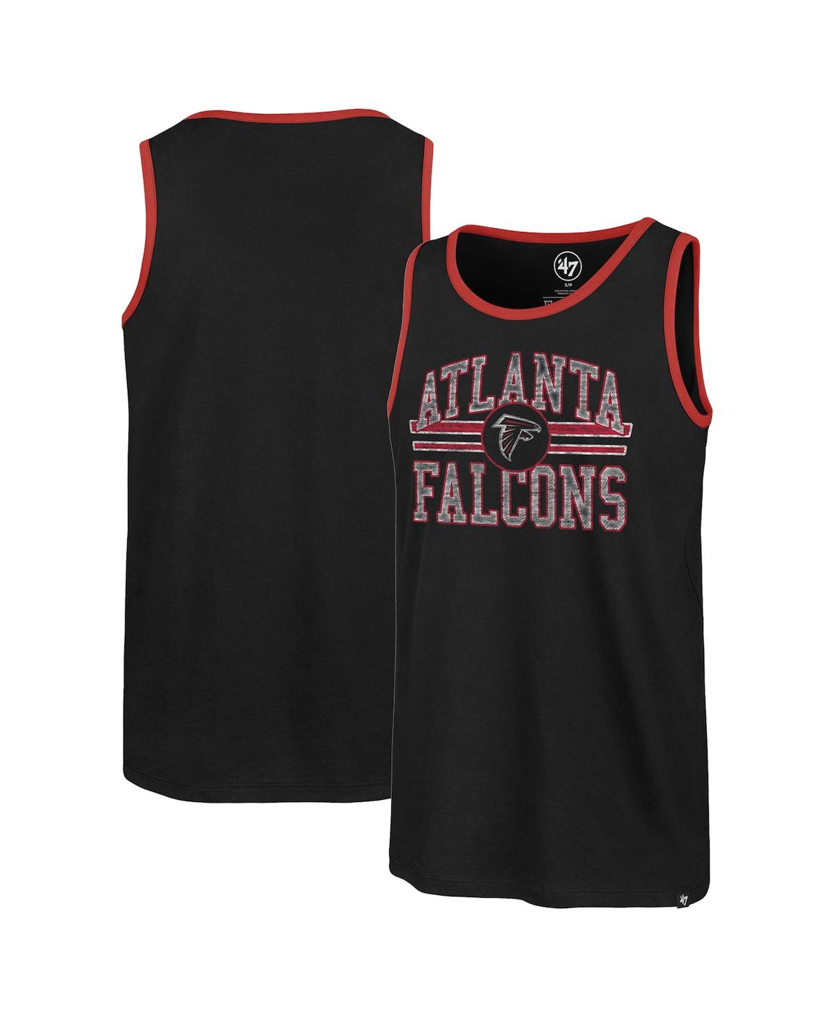 Shop 47 Brand Men's ' Black Atlanta Falcons Winger Franklin Tank Top