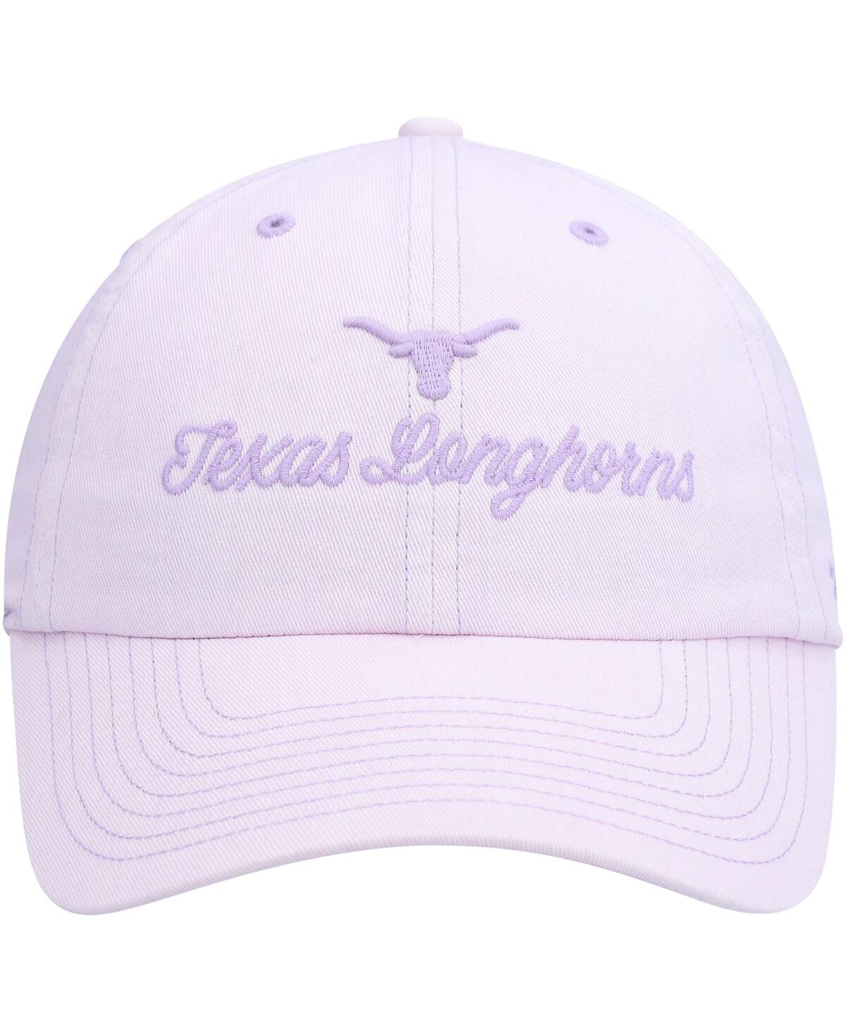 Shop 47 Brand Women's ' Purple Texas Longhorns Haze Clean Up Adjustable Hat