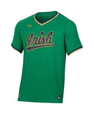 Men's Notre Dame Fighting Irish Softball V-Neck Jersey