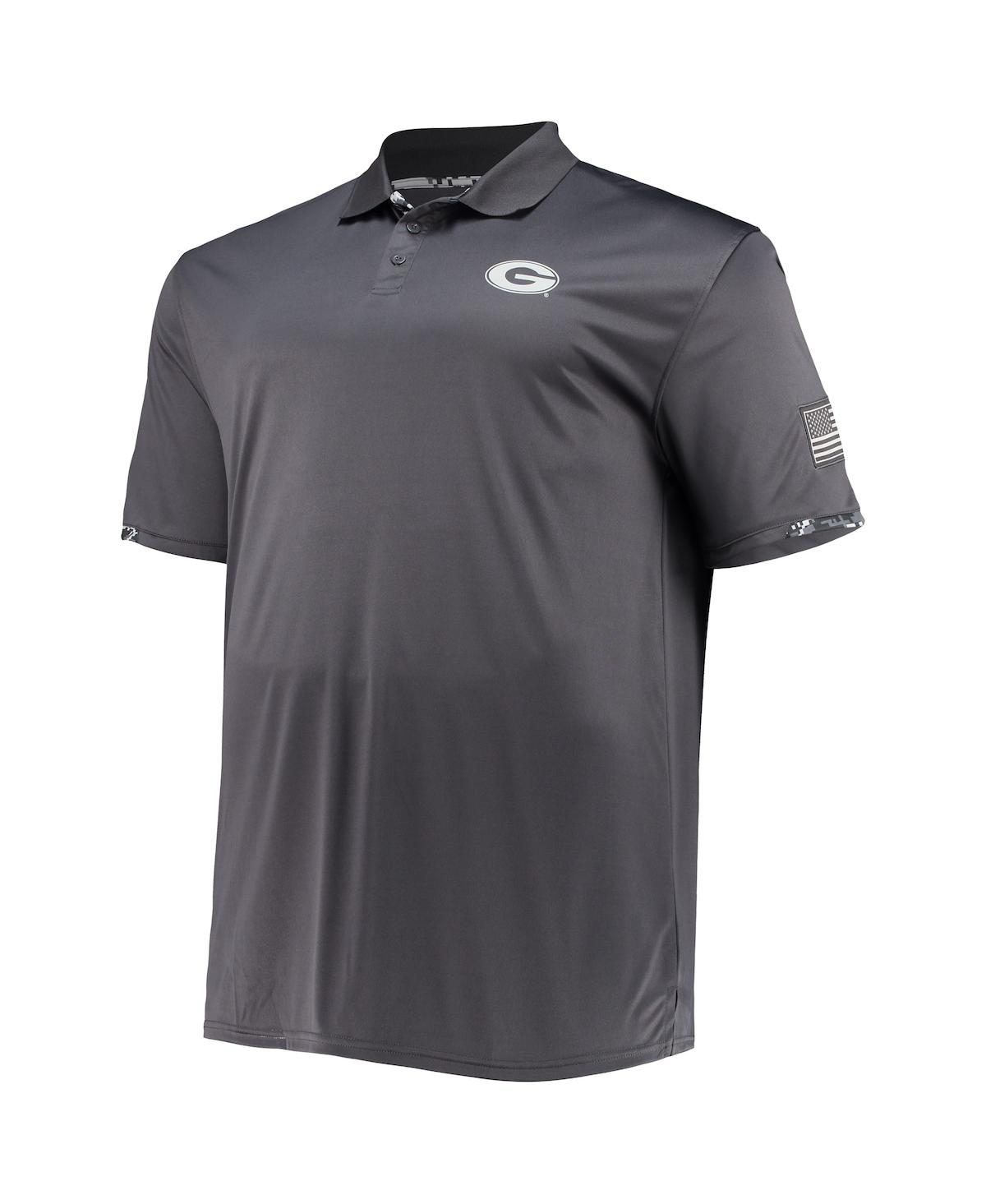 Colosseum Men's  Charcoal Georgia Bulldogs Big And Tall Oht Military-inspired Appreciation Digital Ca In Charcoal