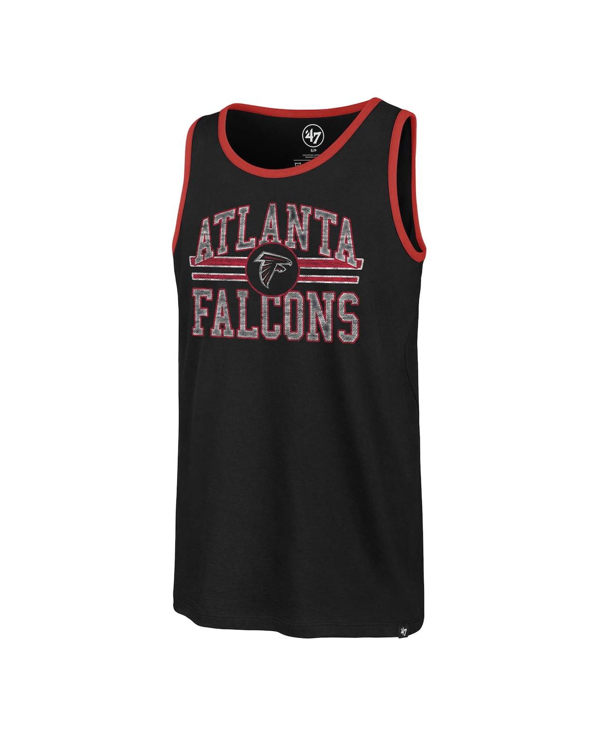 Shop 47 Brand Men's ' Black Atlanta Falcons Winger Franklin Tank Top