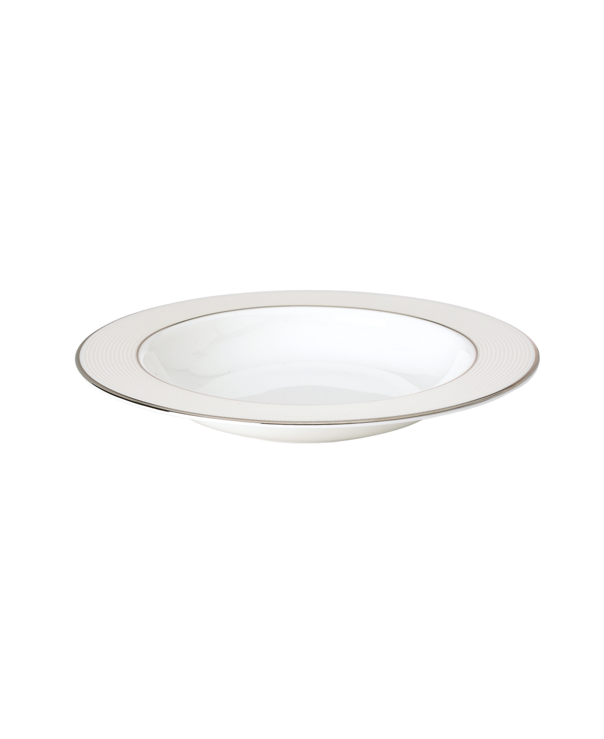 Lenox Opal Innocence Stripe Pasta Bowl/Rim Soup