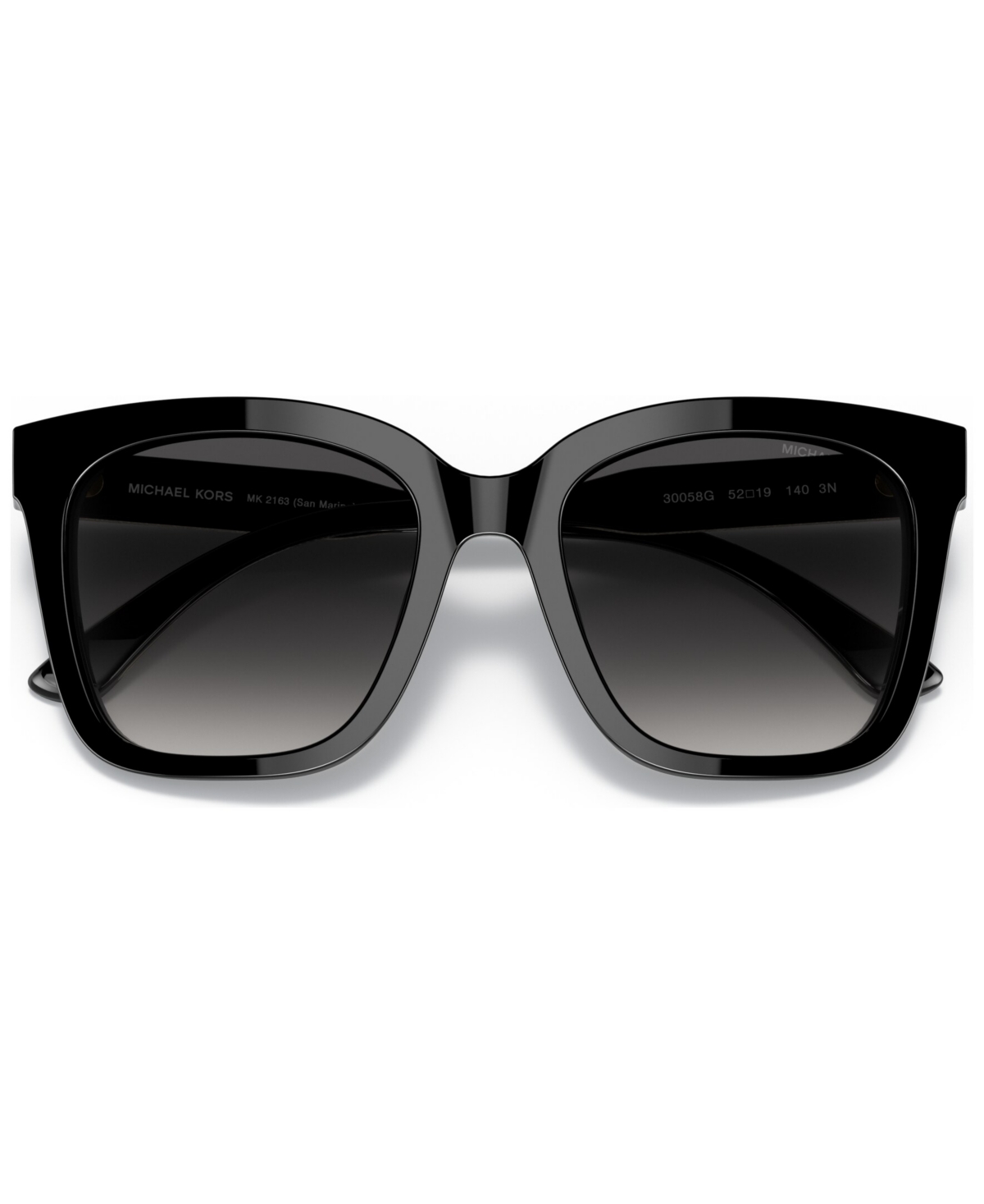 Michael Kors Woman Sunglass Mk2163 San Marino In Black