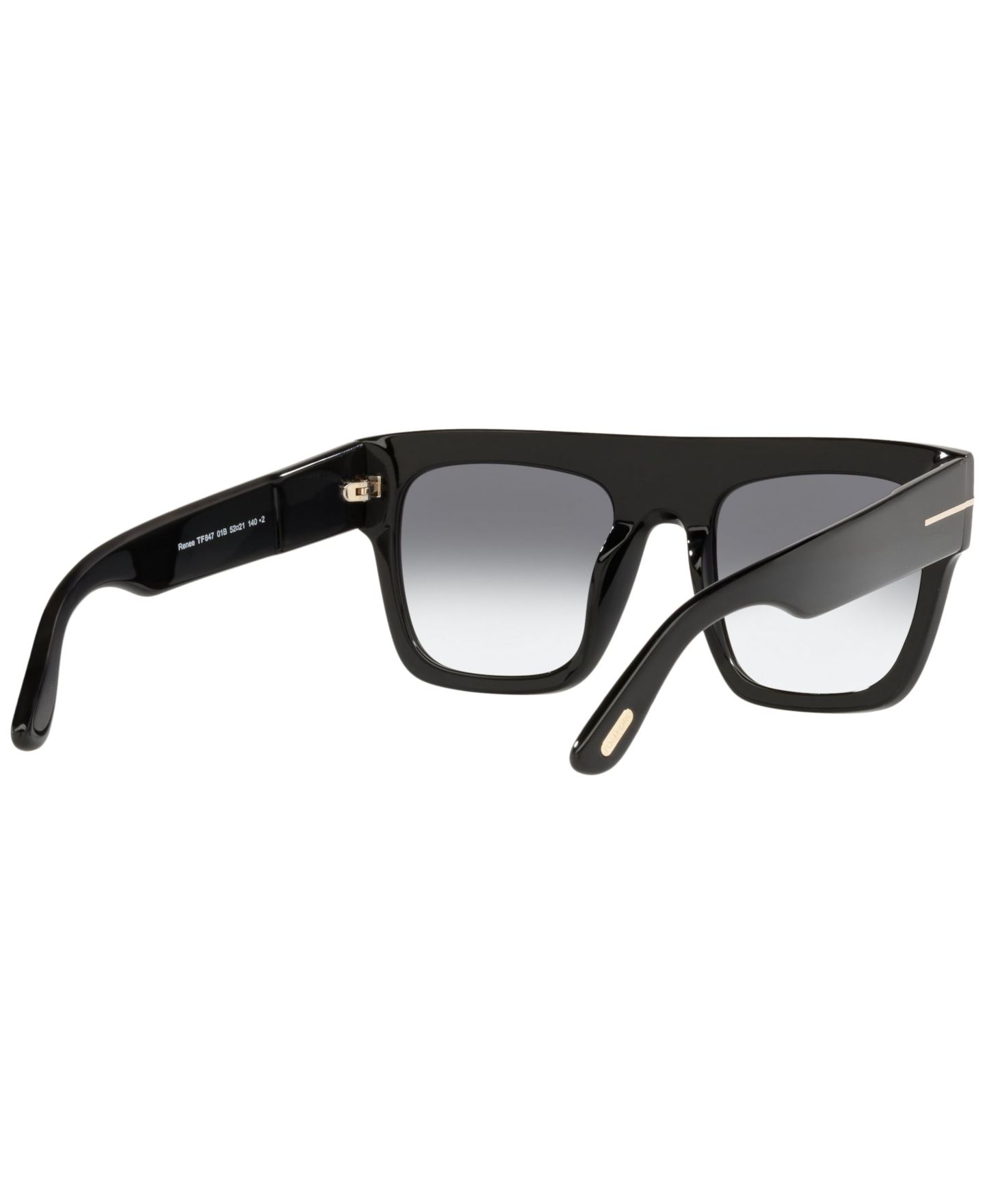 Женские солнцезащитные очки Tom Ford Sunglasses, FT0847, цвет: Чёрный — фото 5