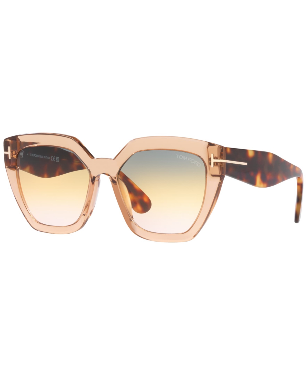 Shop Tom Ford Women's Sunglasses, Ft0939 In Brown Shiny